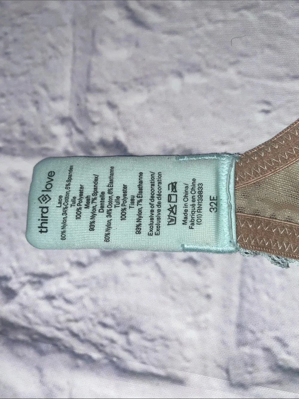 ThirdLove sheer lace